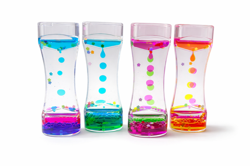 Nikki & Go Calming Sensory Timer for Kids | Liquid Motion Bubble Toy for Focus & Relaxation