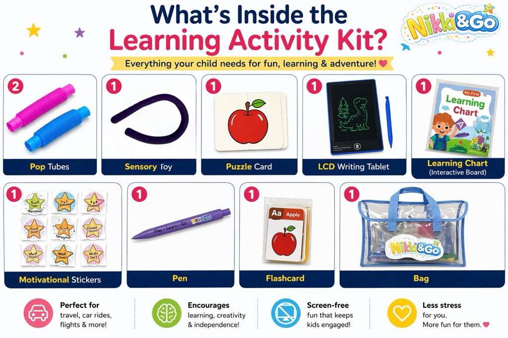 Learning Activity Kit | Nikki&Go
